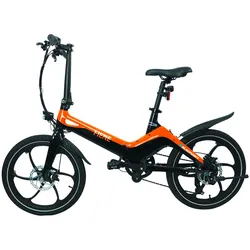 Blaupunkt Fiene faltbares E-Bike 20 Zoll orange 250W