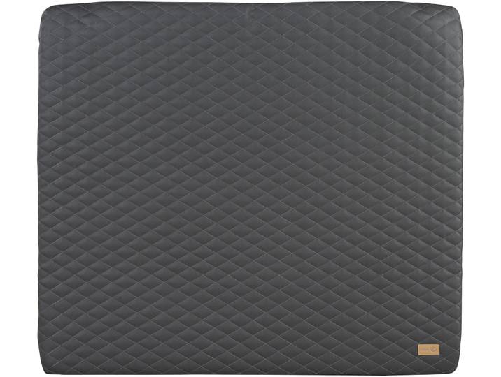 Wickelauflage ROBA Luxe, graphite gesteppt , grau (graphite), PU-Beschichtung, Polyestervlies, Wickelauflagen, Wickelauflage