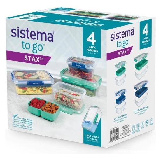 Sistema Club 4 Pack Stax To Go (281003)