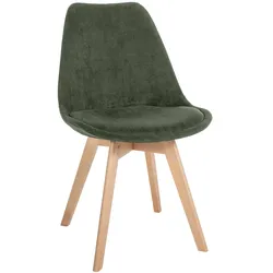 CLP Stuhl Linares Cord   Farbe: grün, Material: Cord
