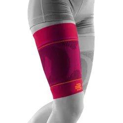 BAUERFEIND SPORTS Kompressionsbandage Oberschenkel pink, long, Gr. S
