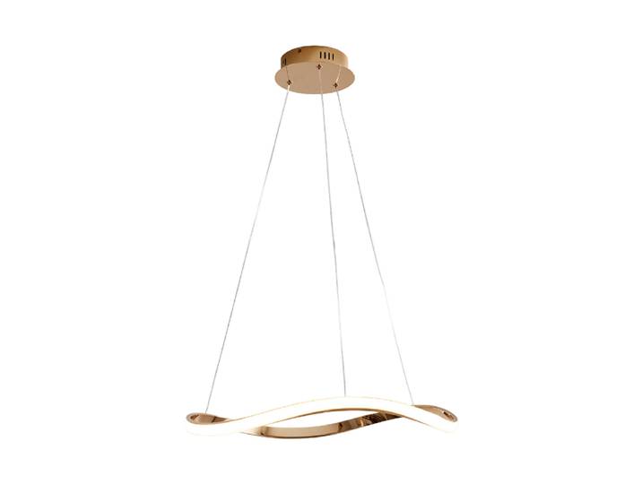 LED Design Pendellampe „Naos“ 1-flammig Roségold-Finish Schuller