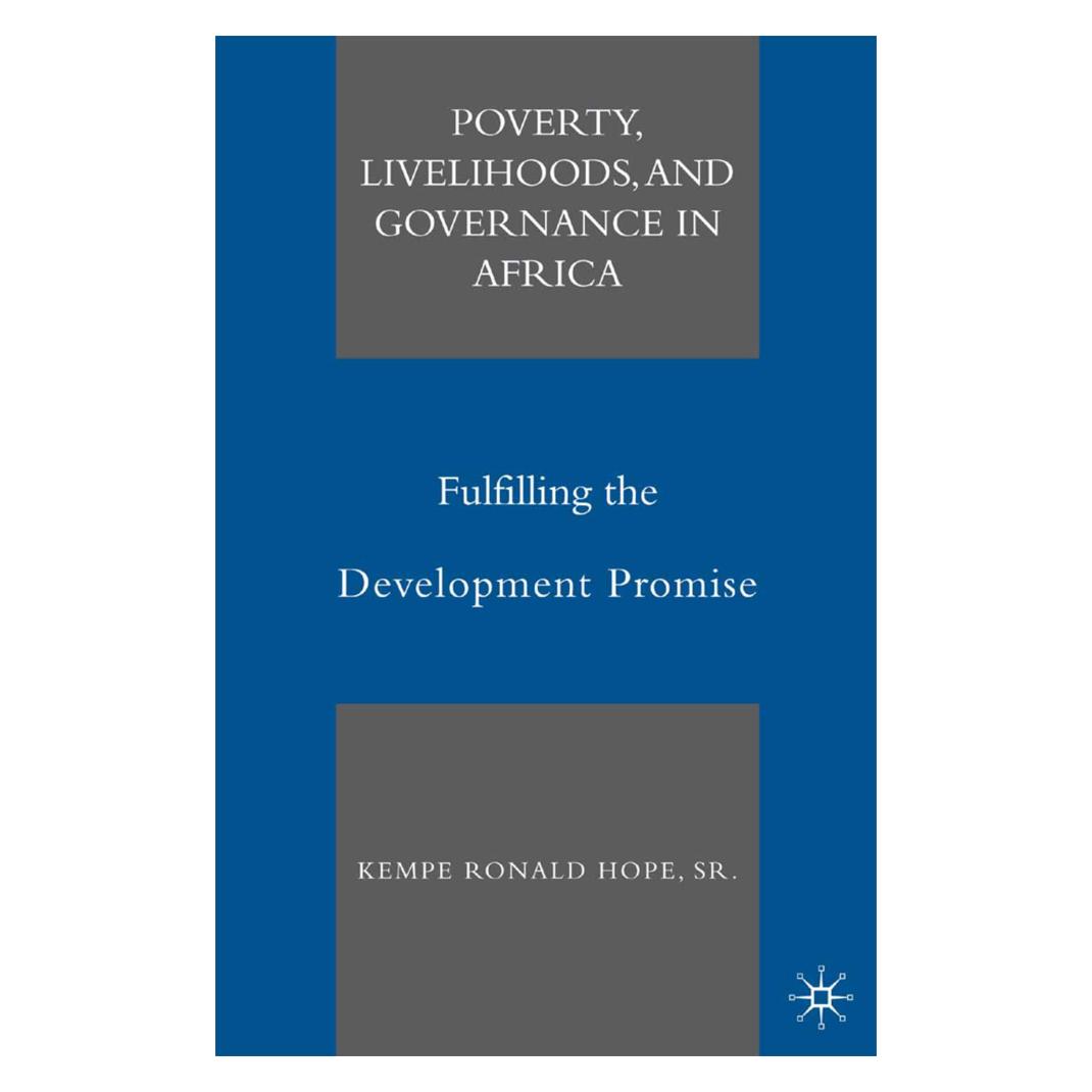 Springer Poverty, Livelihoods, and Governance in Africa (Englisch, Softcover, K. Hope) (55836600)