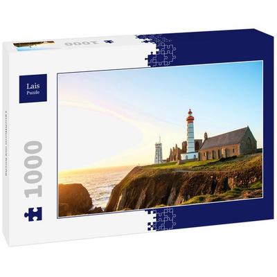 Lais Puzzle Leuchtturm mit Kirche 1000 Teile