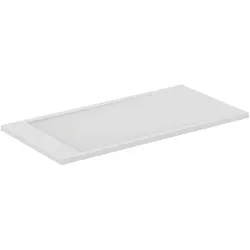 Ideal Standard Ultra Flat S + Brausewanne T5591FR 1400 x 700 x 36 mm, carraraweiß, rechteckig