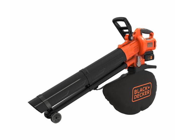 Black&Decker 36V Akku-Laubbläser/-sauger mit 2,5Ah Akku