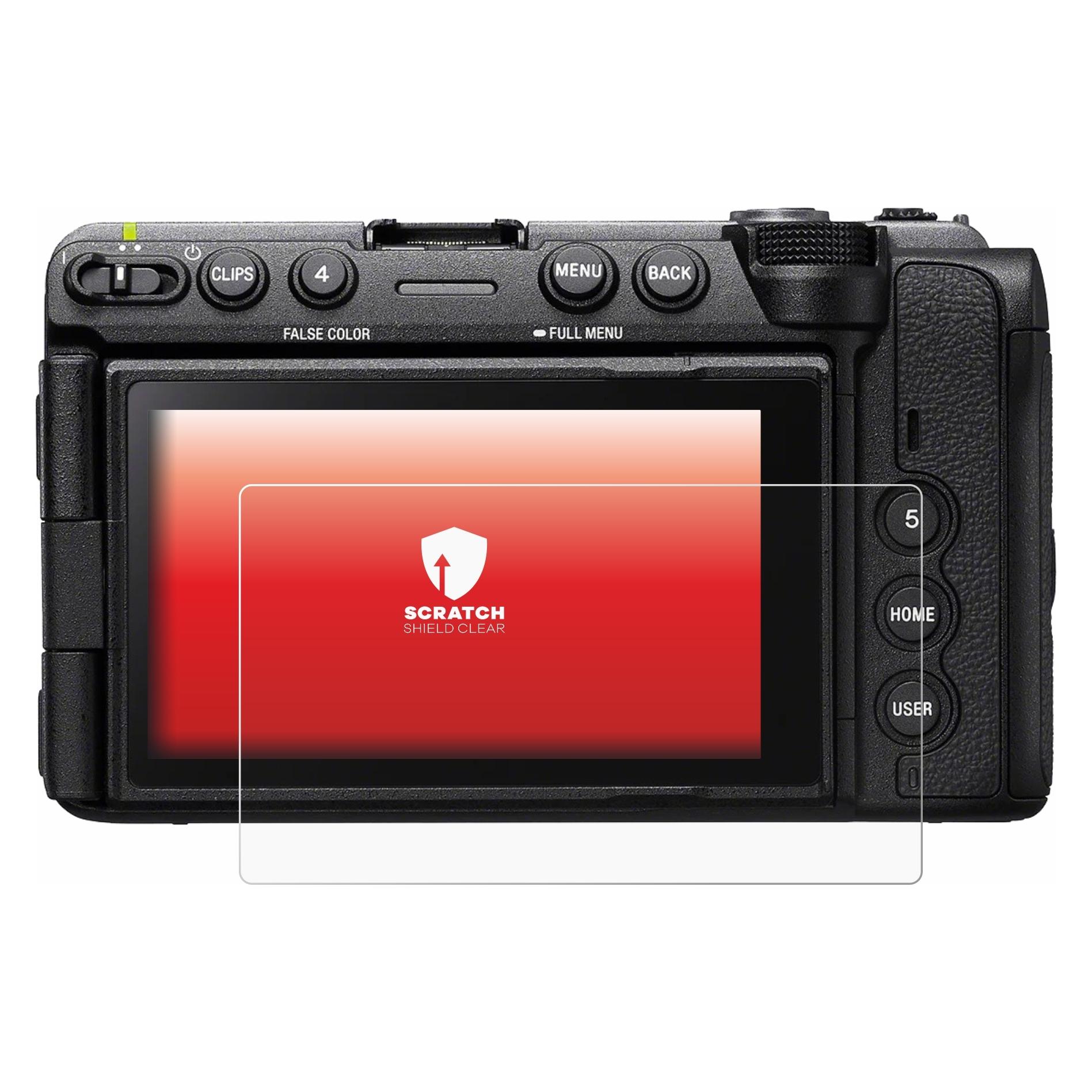 upscreen Schutzfolie für Sony Cinema Line FX5 Displayschutz Displayschutzfolie Folie Klar Transparent (2864328)