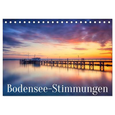 Bodensee-Stimmungen (Tischkalender 2027 DIN A5 quer), CALVENDO Monatskalender