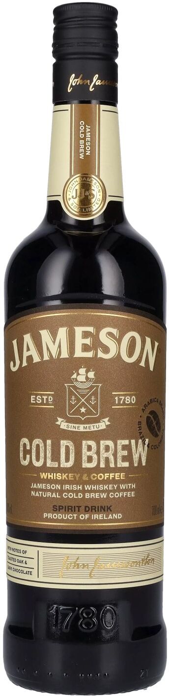 Jameson Whiskey Jameson COLD BREW Whiskey & Coffee Spirit Drink 30% Vol. 0,7l