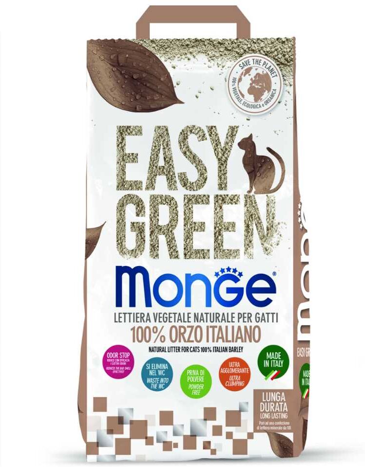 Monge Lettiera Vegetale Easy Green Orzo 3.5KG