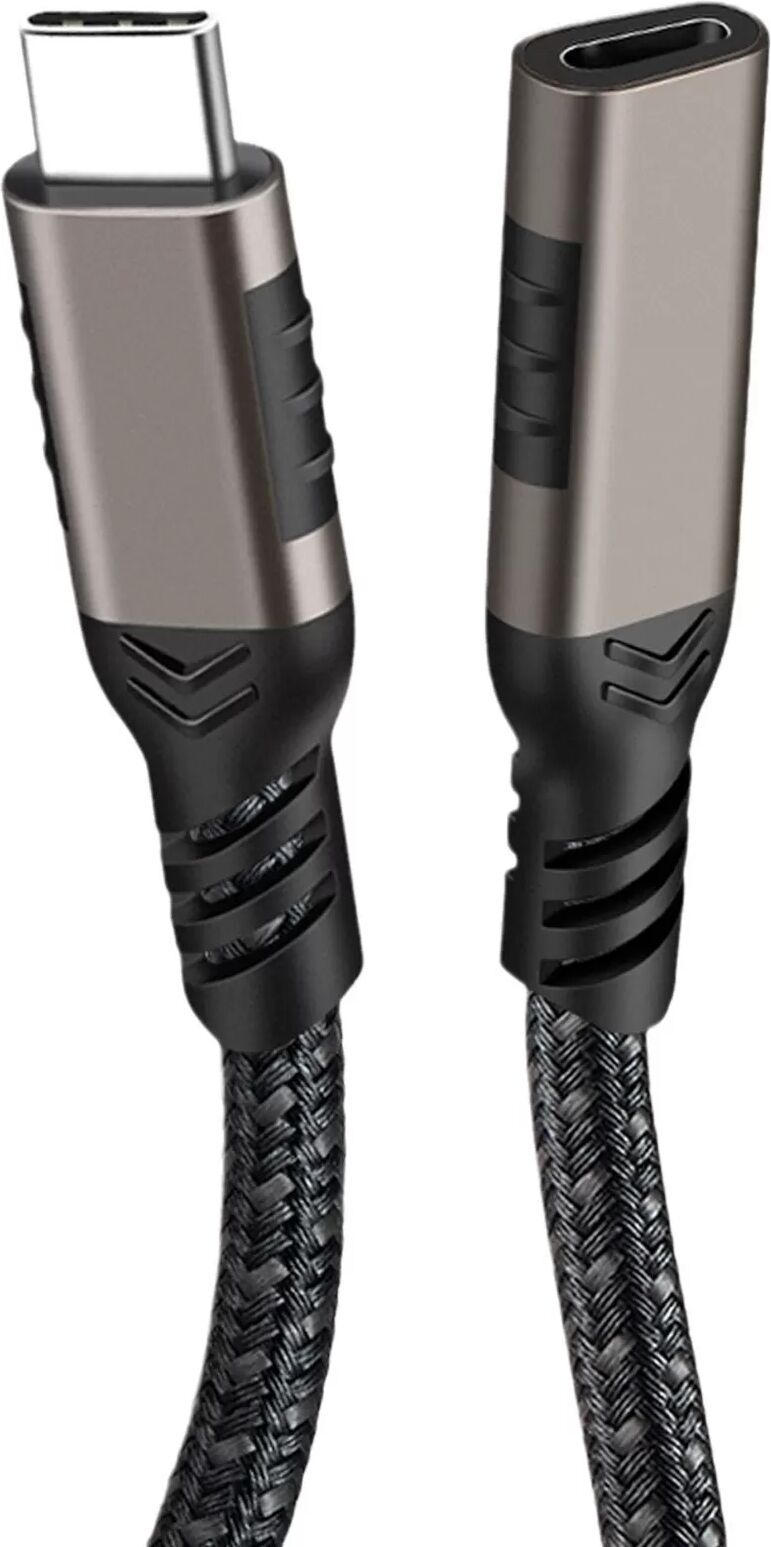 INF Type-C Verlängerungskabel Stecker auf Buchse Geflochtenes Kabel 3m
