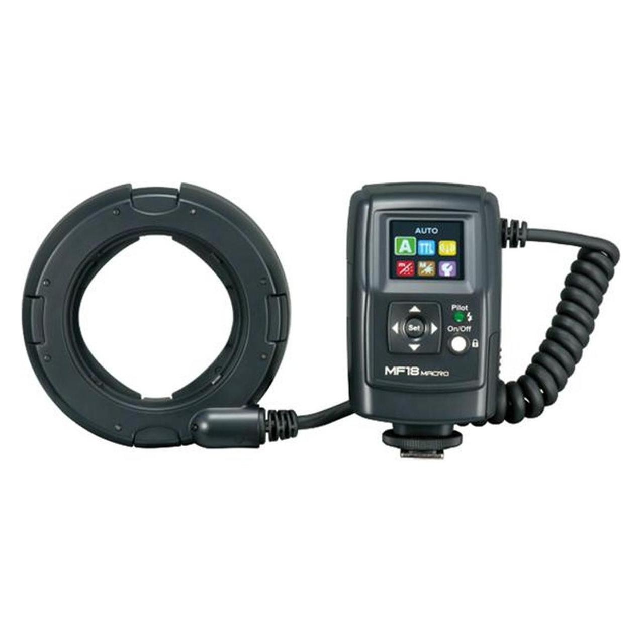 Nissin MF-18-Ringblitz für Nikon (Makroblitz, Nikon) (NSN059)