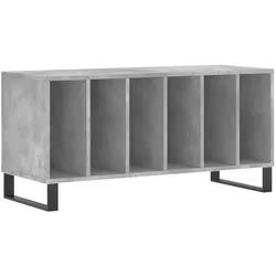 vidaXL Plattenschrank Betongrau 100x38x48 cm Holzwerkstoff