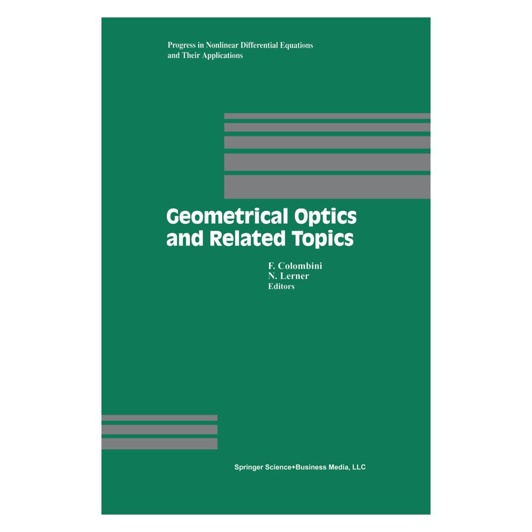 Springer Geometrical Optics and Related Topics (Englisch, Ferrucio Colombini, Nicolas Lerner) (55519011)