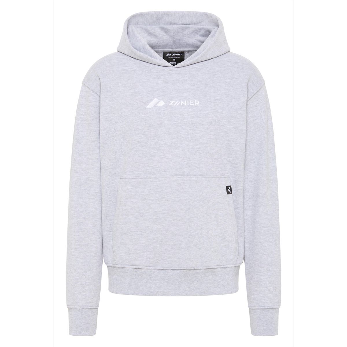 Zanier Hoodie silber (9100) L 55012-9100-L