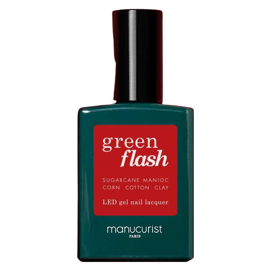 Manucurist Green Flash Nagellack Pomegranate (Rot) (MAN50008)