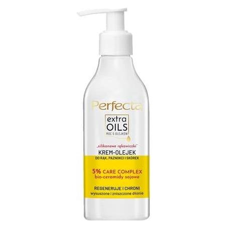 Perfecta Extra Öle silikonowe rękawiczki krem do rąk 195ml (195 ml) (53497093)