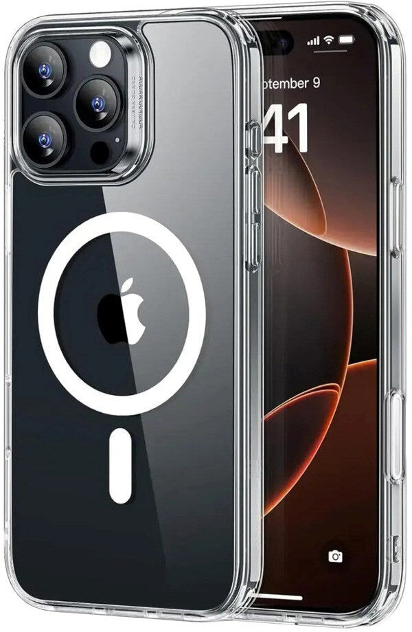 ESR iPhone 16 Pro Max Classic Hybrid Case m. Camera Control Knap - MagSafe Kompatibel - Gennemsigtig