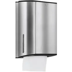Keuco Plan Handtuchspender, gefaltet, Chrom/Schwarz 14985010000