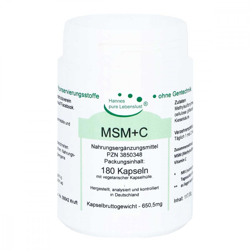 G & M Naturwaren Import GmbH & Co. KG Msm+biopep Vegi Kapseln 03850348