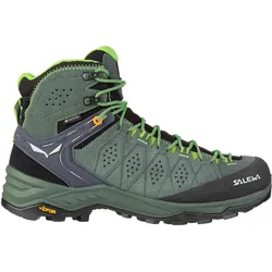 Salewa, Herren, Wanderschuhe, Alp Trainer 2 Mid GTX Schuhe (42.5), Grün