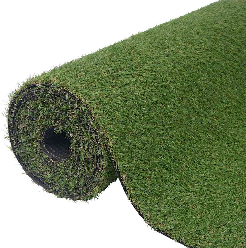 vidaXL Gazon artificiel 1x8 m/20 mm Vert