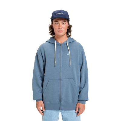 Hoodie QUIKSILVER "Salt Water", Herren, Gr. L, blau (china blau), Obermaterial: 55% Baumwolle, 25% Baumwolle, 20% Polyester., Sweatshirts Hoodie