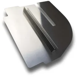 SANTOS Grillzonen Trenner für SANTOS S-Serie | Flammbrücke hinten