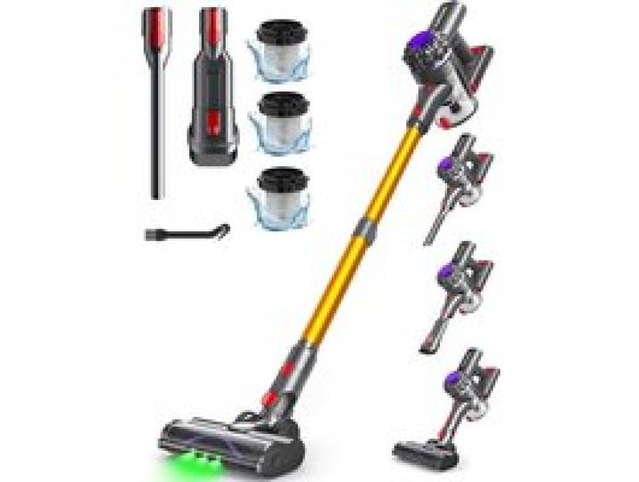 Aspirateur balai sans fil - VACTECHPRO - V15 - 35 kPa - 35 min autonomie - 6-en-1