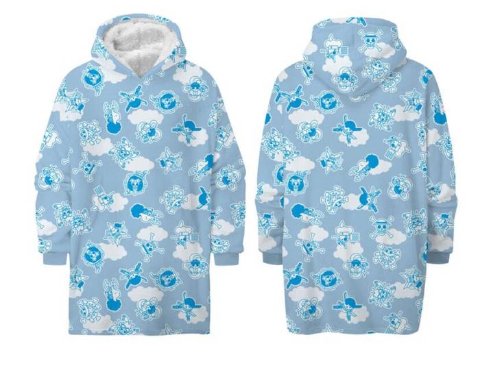 One Piece hoodie deken Large (volwassen) - polyester