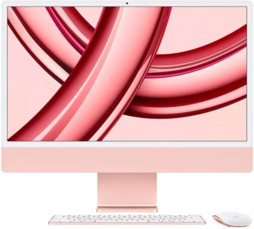 Apple iMac A2438 24", M1 8 cœurs, 16 Go de RAM, SSD 512 Go, 4,5K, Rose, A+