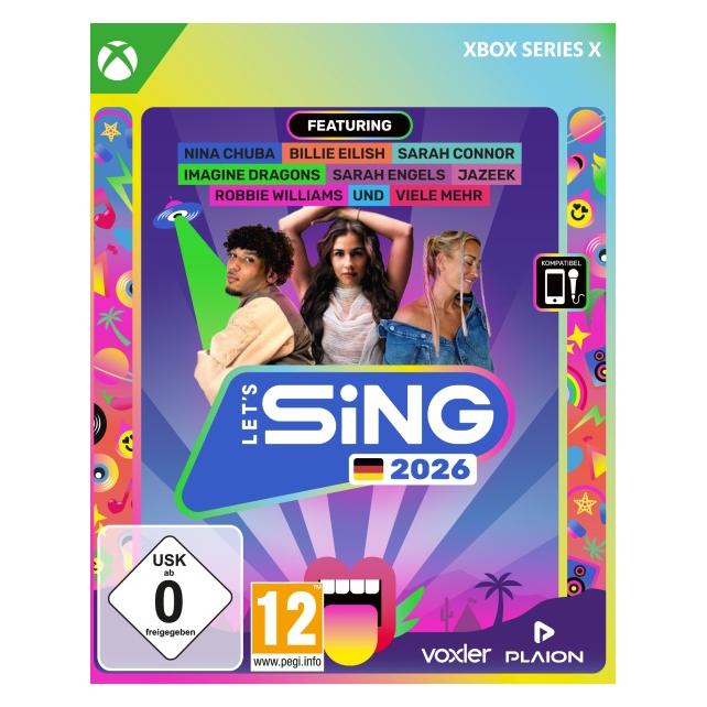 Plaion Let's Sing 2026 German Version (Xbox Series S, Xbox Series X) (1160684)