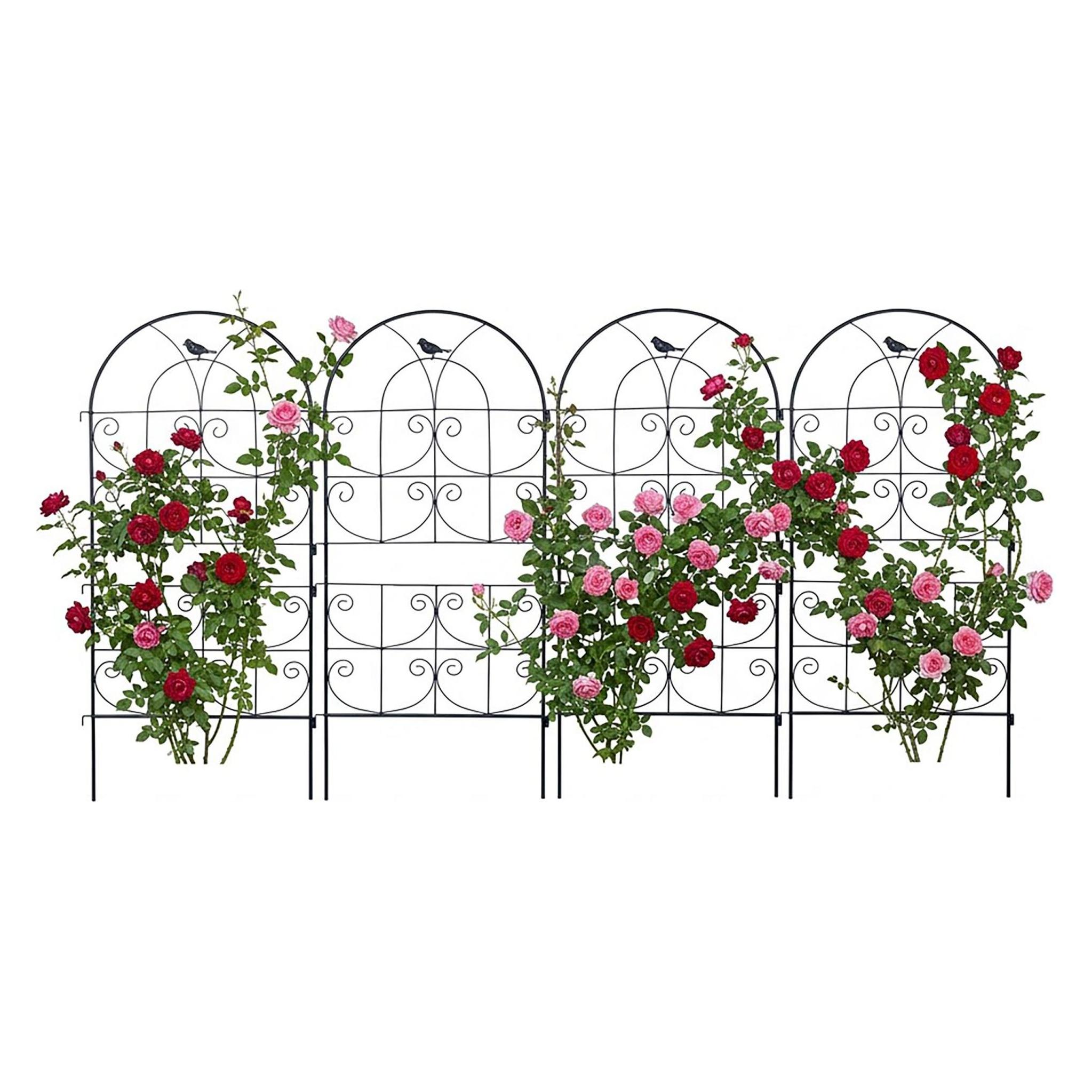 Relaxdays Rankgitter-Set (1 cm, 50 cm) (4052025830076)