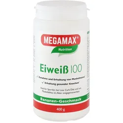 MEGAMAX Eiweiß 100  BANANE 400 g