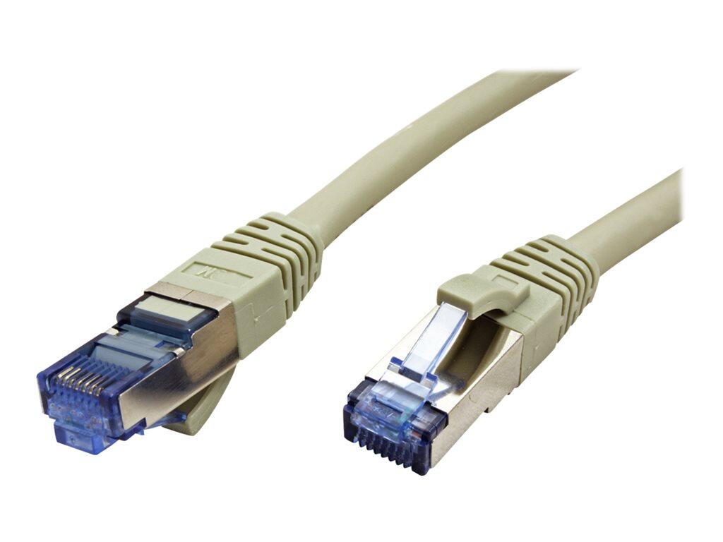 VALUE - Patch-Kabel - RJ-45 (M) bis RJ-45 (M) - 3 m - SFTP CAT6A / KAT6A grau 21.99.0863