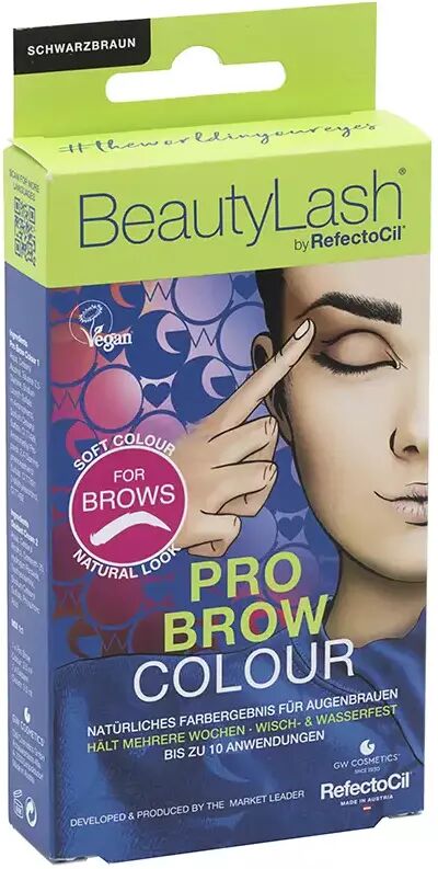 Refectocil Beautylash Pro Brow Colour Kit Tinte Cejas Moreno
