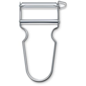 Victorinox Sparschäler Star 6.0912, silber, Universal, Stahl-Pendelklinge