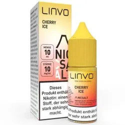 Linvo Cherry Ice NicSalt Liquid 10ml / 10mg