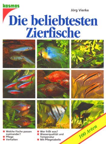 Jörg Vierke - Die beliebtesten Zierfische - Preis vom 30.09.2026 09:01:18 h