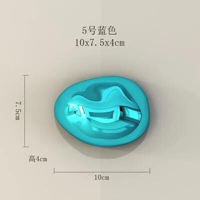 Inspire Select Modern Abstract Stone Wall Hanging Creative Home Decor Pendant Ornament blue 5