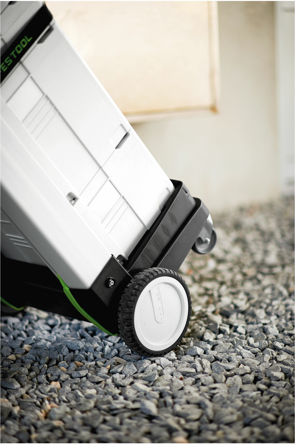 Festool SYS-Roll 100 SYS-Roll mit stabiler Führung und einfacher Montage für den Transport von Systainern oder Werkzeugen, 498660)