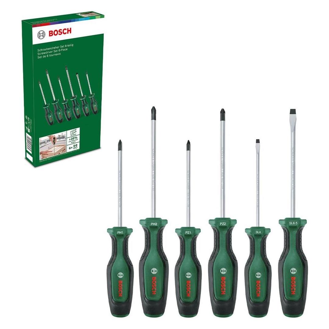 Bosch Home & Garden Schraubendreher Set 6-teilig (1600A02BX7)