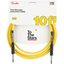Fender Tom Delonge To the Stars Cable, 3 m GYLW - Instrumentenkabel