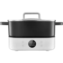 Xiaomi ECO System, Dampfgarer + Reiskocher, Schwarz, Weiss