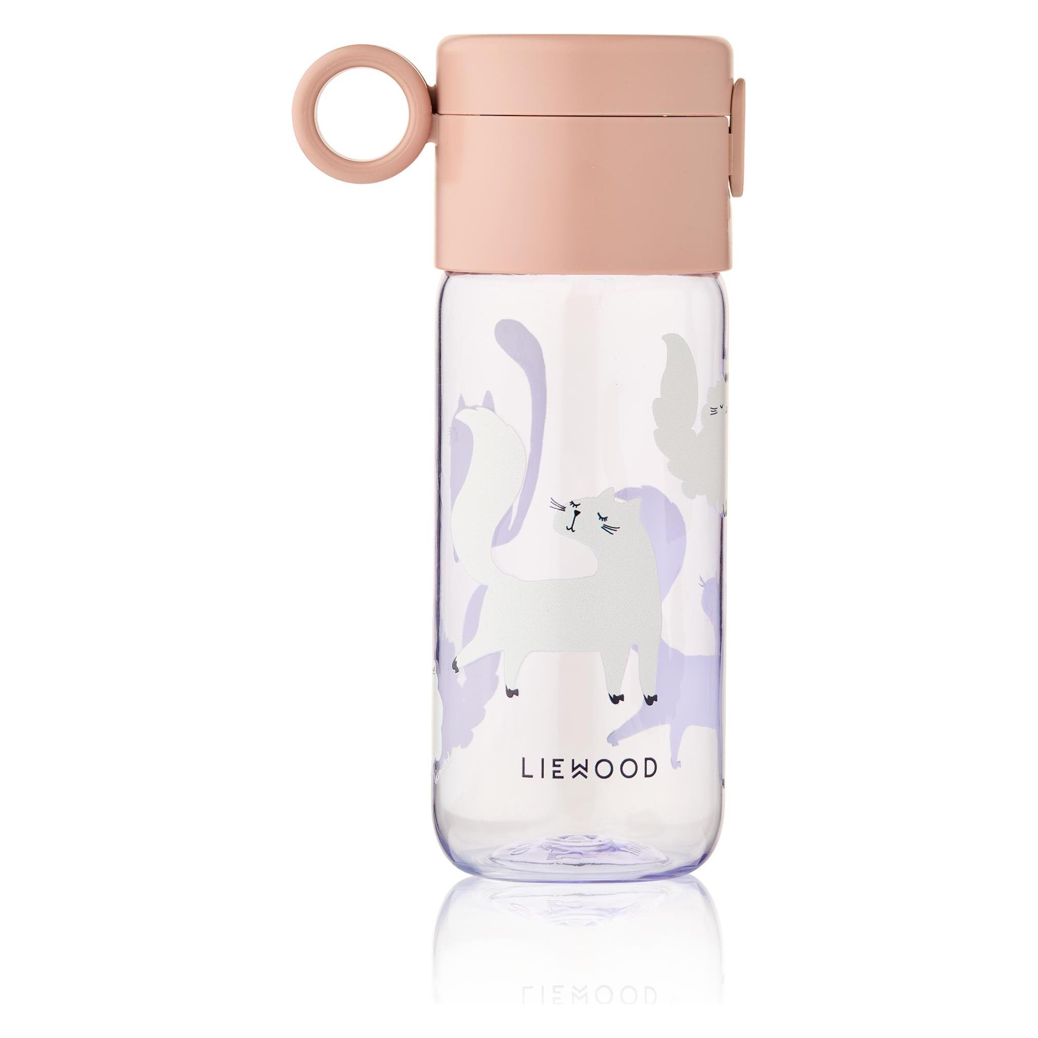 Liewood Trinkflasche Clemence Cat Warm Lilac (0.35 l) (5715493557218)