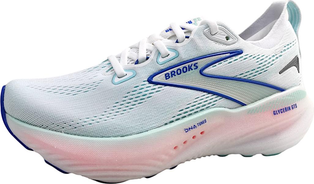 Brooks Glycerin GTS 22 Sportschuhe Damen Laufschuh Weiß Freizeit, Schuhgröße:EUR 39 | US 8