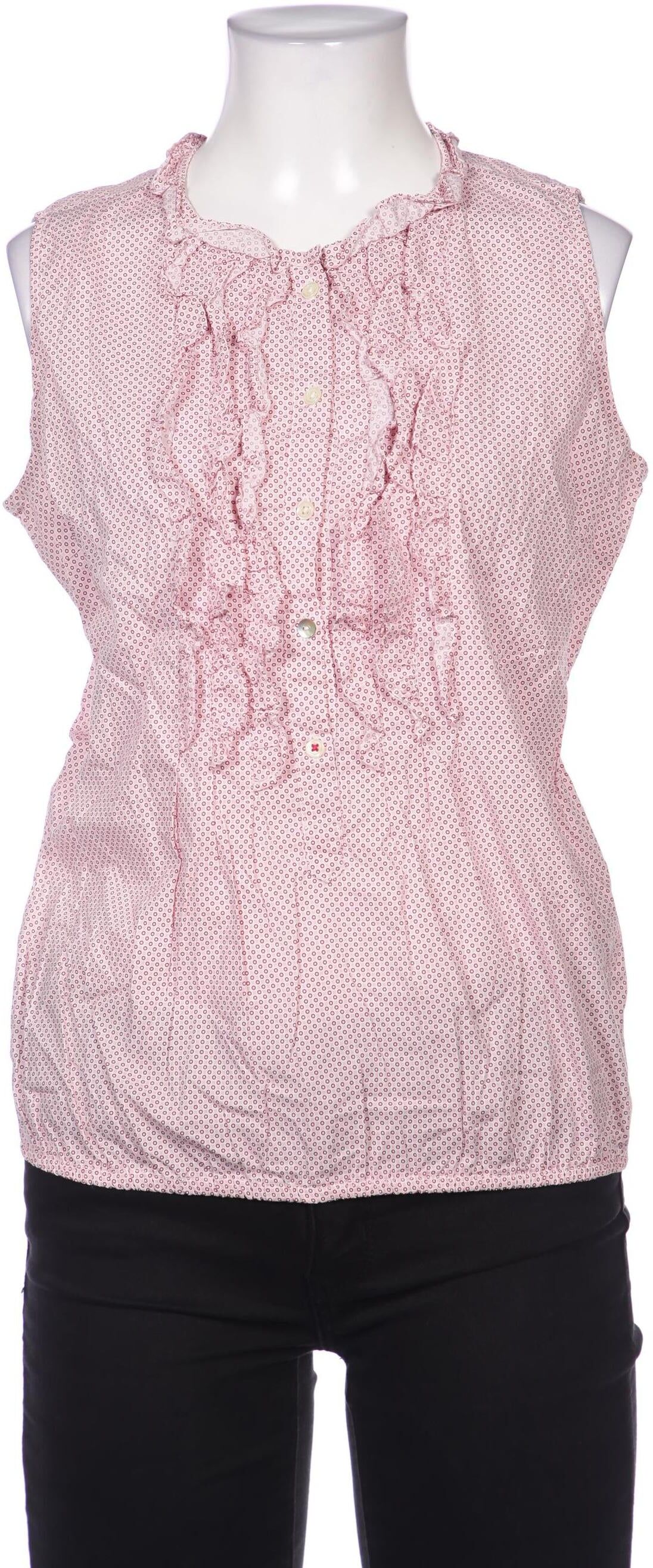 Herzensangelegenheit Damen Bluse, Pink, Gr. EU 38, Baumwolle - Second Hand