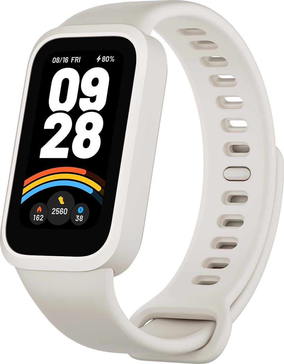 Xiaomi Smart Band 9 Active, beige/wit