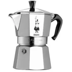 Bialetti Moka Express 9, Espressokocher, Silber