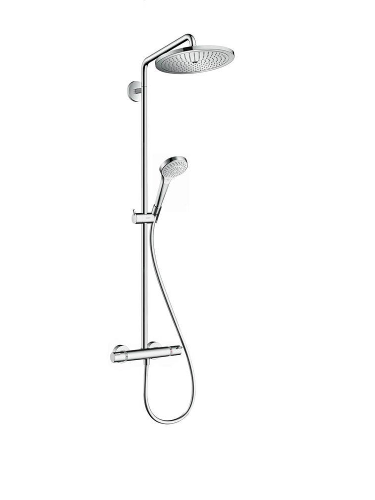 Hansgrohe croma select s 280 ecosmart showerpipe
